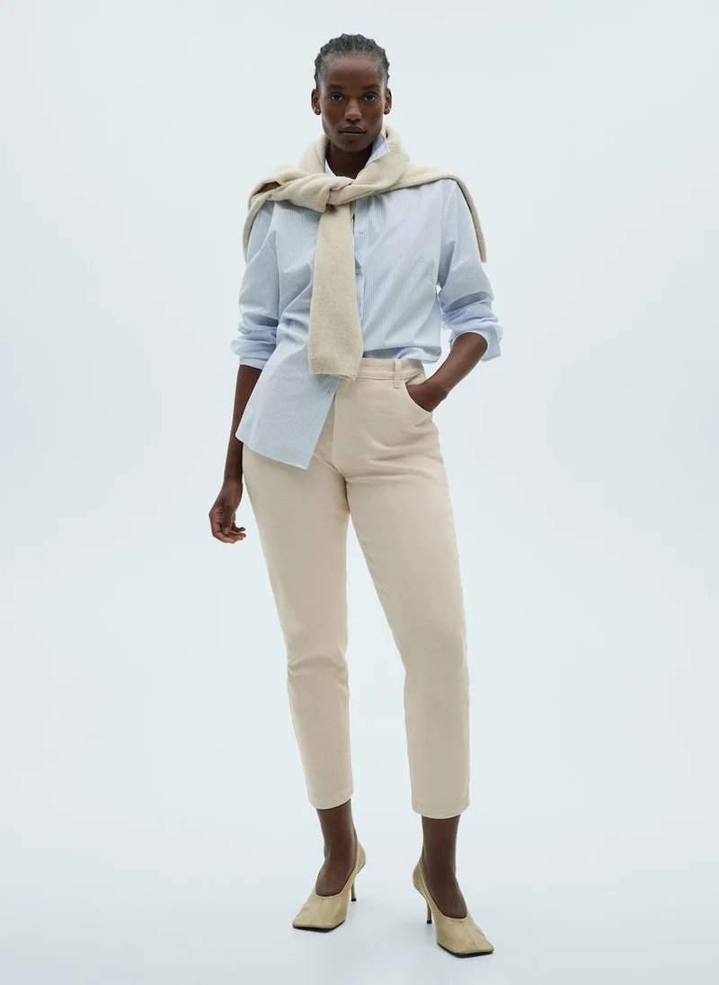 MANGO newmom comfort high-rise jeans